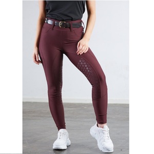 Collants équestres pour femmes à la mode pleine adhérence extensible vêtements personnalisés en vrac gros équitation Leggings pantalon - Product Image 1