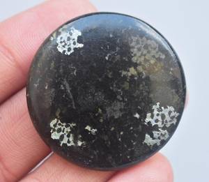 Piedra preciosa Natural de pirita nuumita para diseño de joyería, cabujones con forma de mezcla, al por mayor, calidad superior, Apache nuumita - Product Image 3