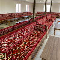Canapé de style ottoman Majlis arabe Oriental Sièges au sol assis