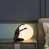 Lampe de table LED moderne de haute qualité pour salon d'hôtel, style nordique, en marbre, de luxe, pour la décoration de la maison, bar, restaurant, chevet