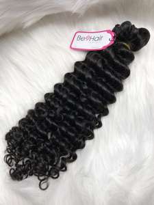 Deep wavy bundle High Quality VIRGIN Remy Vietnamese Hair Double Machine Weft Unprocesses HUMAN HAIR EXTENSION - Product Image 2