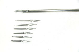 Aplicador de Clip Bulldog con 6 Accesorios para Laparoscopia, Instrumento Quirúrgico Manual, Cirugía Endoscópica - Product Image 3