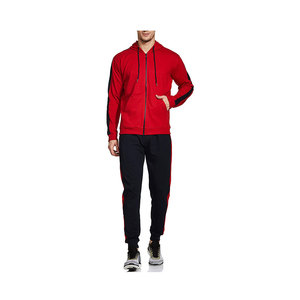 Ensemble de survêtement unisexe imprimé avec strass, lourd, pour l'été, avec fermetures éclair, vêtements de sport, deux pièces - Product Image 3