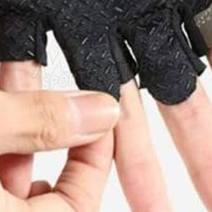 Gants d'entraînement en cuir noir avec support de poignet étendu pour l'entraînement d'haltérophilie hommes et femmes-Gants de gymnastique - Product Image 5