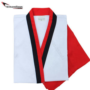Uniforme pokemae haut Dan de Logo personnalisé, uniforme 2 pièces pour la démonstration de maître MMA, des Arts martiaux - Product Image 2