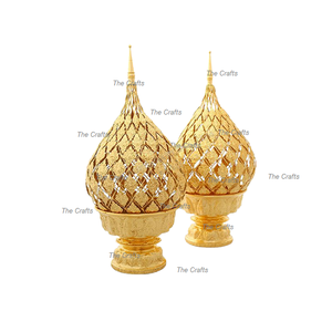 Quemador de Incienso de Mármol y Metal con Incienso de Oud de la Mejor Calidad, Color Dorado, para Bodas y Eventos - Product Image 6