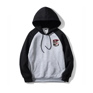 เสื้อสเวตเตอร์มีฮู้ดสำหรับผู้ชายเสื้อสเวตเตอร์ปักลายดิจิตอลสีพื้นสำหรับฤดูหนาว - Product Image 6
