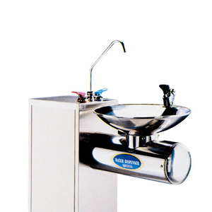 Distributeur d'eau sur pied en acier inoxydable «Taiwan Buder» pour usage public, fontaine à eau chaude et froide - Product Image 6