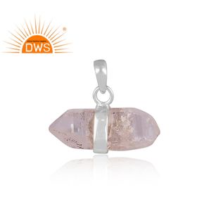 Collier en argent Sterling fin avec pendentif en pierre précieuse, bijoux en argent fin, diamant, vente en gros, nouvelle collection - Product Image 2