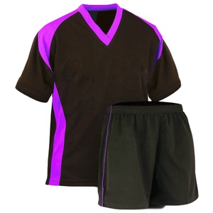Uniforme de fútbol transpirable para hombre, ligero, de secado rápido, 100%, poliéster, para club, uniforme de fútbol - Product Image 3