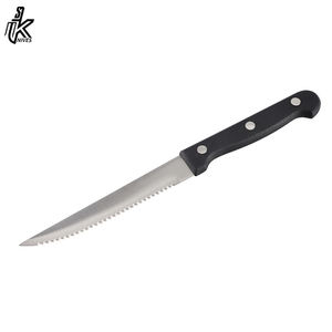Cuchillo para carne de acero inoxidable negro de 4,5 pulgadas de alta calidad, juego de cuchillos de chef profesional para uso en la cocina - Product Image 2