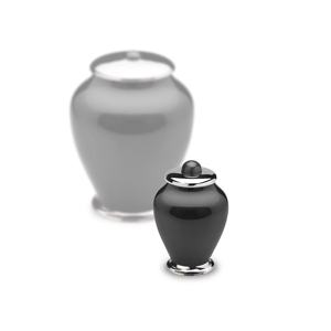 Urne funéraire élégante en céramique pour cendres, fournitures funéraires solides, urne pour cendres d'adultes pour la décoration de la maison, décoration funéraire - Product Image 6