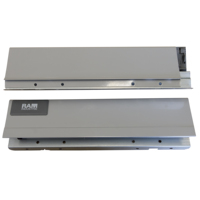 Correderas Modernas de Extensión Total para Cajones con Cierre Suave, 30 kg, Acero Laminado en Frío Serie Q33 para Dormitorio, Sala de Estar y Cocina
