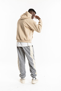 2021 Custom 100% Cotton Heavy Thick Hooded Stringless Fleece Hoodies Winter Season Accessory - Product Image 2