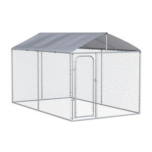 Chaîne pour chien porte-bonheur, 10x10 pieds, en acier, extérieur, niche pour chien - Product Image 6