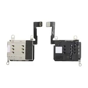 Elekworld-lector de tarjetas SIM Dual, dispositivo con Flex para iphone 12 Pro Max 12 Pro 12 11, conversión de tarjeta Sim única a SIM Dual