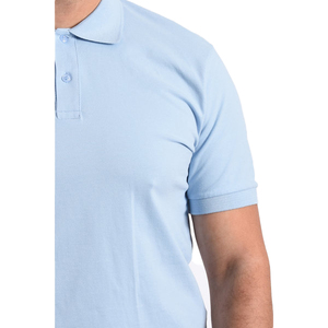 100% algodón personalizado hombres algodón bajo MOQ impresión y logotipo bordado para Polos - Product Image 2