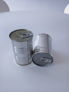 กระป๋องโลหะเปล่าสีขาวอะลูมิเนียมสั่งทำพิเศษขนาด 300 กรัม นำเข้าจากเวียดนามสำหรับบรรจุอาหารและผลไม้ - Product Image 3