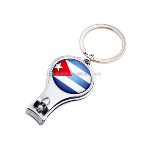 2020 incroyable Cuba Havane Souvenir ensemble porte-clés personnalisés plaque en céramique aimant de réfrigérateur moyen magnétique nouvelle idée pour les <span class=keywords><strong>Caraïbes</strong></span> - Product Image 5