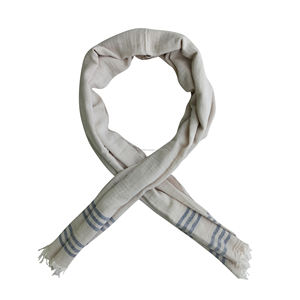 Light Weight 100% Cotton Natural Linen Scarf <b>Shawl</b> From Turkey Made In. Turkish Factory <b>Shawl</b> Collection . - Product Image 4