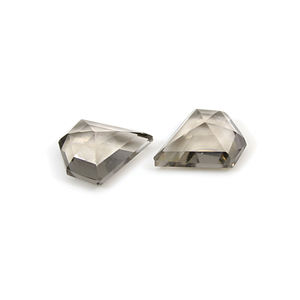Quartz fumé de haute qualité 10x7mm ovale coupe fantaisie 3.50 Cts pierres précieuses en cristal naturel de qualité fine matériaux de fabrication de bijoux en vrac - Product Image 3