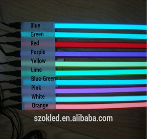 Blu/Verde/Arancio/Rosso/Viola/Giallo/Lime/Blu-Verde/Rosa/ bianco 2000mm X 20mm EL Nastro di Luce - Product Image 6