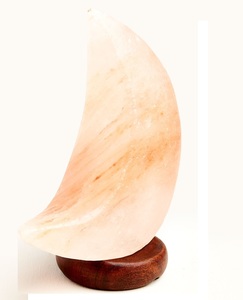 Lampe de sel de l'Himalaya de forme irrégulière, artisanale, naturelle, écologique, fait main, anti-stress, améliore la concentration, aide au sommeil - Product Image 1