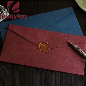 Cina di lusso su misura 5 di colore 350gsm carta di arte con riutilizzabile C5 busta c4 per lettera di affari busta mini carta regalo busta