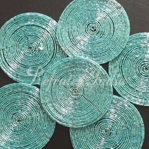 Sous-verre perlé en vrac et fabrication par réfractex inde fabriqué en inde pour une meilleure qualité et un prix bas - Product Image 1