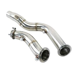 Edelstahl Downpipes für 2014-2019 BMW F80 F82 M3 M4 & S55 Motor Unten Rohr Edelstahl Downpipes - Product Image 5
