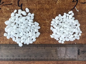 Usine du Vietnam en gros galets blancs de neige pierre ronde naturelle pour jardin parc paysage décoratif pierre de gravier - Product Image 6