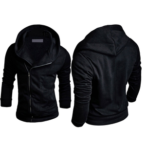 Custom Cotton polyester warm zipper hoody Men plus size printing winter Coat long sleeve <b>jacket</b> for men - Product Image 6