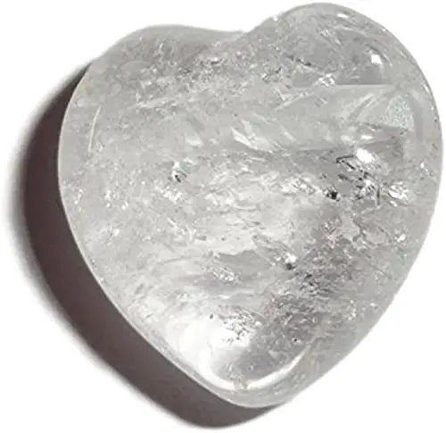 Kristal Kuarsa Terbaru Puffy Heart dengan Harga Grosir Kristal Heart Gemstone untuk Tujuan Pemberian Hadiah dari Produsen India