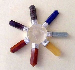 Wholesaler and Manufacturer of Seven <strong>Chakra</strong> Crystal Generator Feng Shui Style Gemstone <strong>Chakra</strong> <strong>Healing</strong> Stone for Spiritual Use - Product Image 3