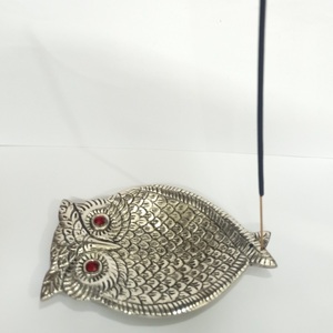 Recién llegado, superventas, soporte de varilla de incienso de latón, venta al por mayor, quemador de incienso de latón dorado, quemador de incienso antiguo de latón - Product Image 4