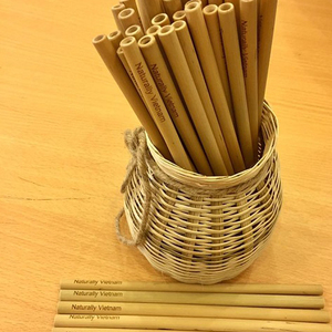 100% natural <b>bamboo</b> <b>straws</b>, food safe <b>straw</b> with natural color, custom logo <b>straws</b> - Product Image 1