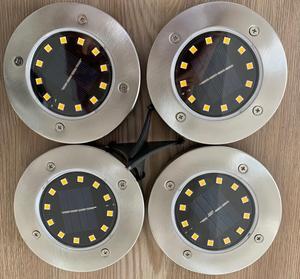 4/8/12/16 LED <strong>Solar</strong> Powered Ground <strong>Lights</strong>, Outdoor Waterproof Led <strong>Solar</strong> Path <strong>Light</strong> Garden Landscape Spike <strong>Deck</strong> <strong>Light</strong> - Product Image 6