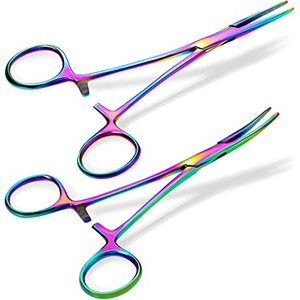 Pinces chirurgicales multicouleurs en acier inoxydable, pinces chirurgicales professionnelles de haute qualité, Instruments chirurgicaux, pièces - Product Image 6