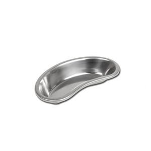 Surgical Dental Stainless Steel Holloware Manual Kidney Dish Tray with <b>Curved</b> Shape Forceps Compatible Basin Trays - Product Image 2