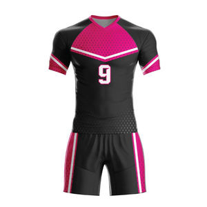 Diseña tu propio uniforme de voleibol sublimado de manga corta - Product Image 1