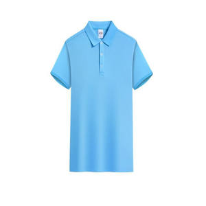 Polos de sport pour hommes, t-shirt bon marché, personnalisé, bleu Royal avec Logo imprimé, OEM, vente en gros, - Product Image 4