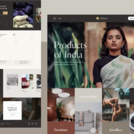 Лучший шрифт магазина электронной коммерции Saree | Интернет магазин одежды электронной коммерции