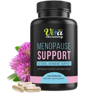 Menopause Herbal Supplements PMS Capsules Strength Hot Flash Support Menopause Relief For Women
