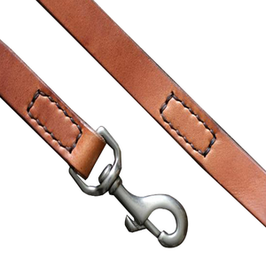 2024 luxe nouveau Design Durable 3M solide en cuir uni chien harnais dentelle personnalisé laisse pour animaux de compagnie solide vente fournitures pour animaux de compagnie - Product Image 3