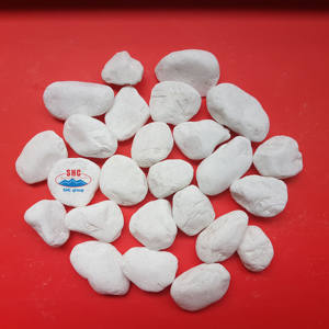 Pierre d'aménagement paysager de galets blancs vietnamiens pierre de galets de couleur blanche neige - Product Image 2