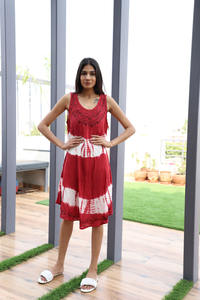 Vestido de rayón con estampado Floral, ropa de playa, novedad, 2022 - Product Image 2