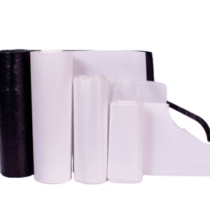 Prix d'usine direct biodégradable S forme rabat cravate sac poubelle meilleur prix ODM cuisine sac en plastique fabricant du Vietnam - Product Image 4