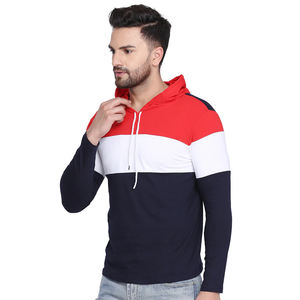 เสื้อฮู้ดแขนยาวขนแกะ100% สำหรับผู้ชายเสื้อผ้าออกกำลังกายระบายอากาศได้ดีเสื้อผ้าผู้ใหญ่ลำลองไซส์ใหญ่ออกแบบได้ตามต้องการสำหรับฤดูหนาว - Product Image 4