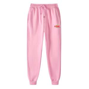 กางเกงวอร์มเล่นกีฬาลำลองสำหรับผู้ชาย,กางเกงวิ่งออกกำลังกายใส่วิ่งมีเชือกหูรูดปรับได้พร้อมโลโก้แบบกำหนดเอง - Product Image 4