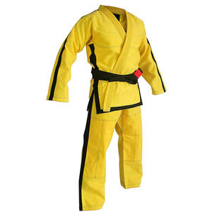 ชุดยูโดกิสวมใส่สบายชุดยูโดกิศิลปะการต่อสู้ทำจากผ้าฝ้าย100% - Product Image 2